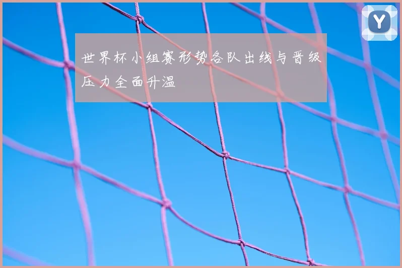 世界杯小组赛形势各队出线与晋级压力全面升温